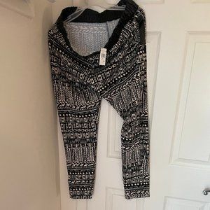 Black leggings / women size 1X